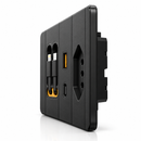 MaxPlug™ — Tomada parede 4 em 1 com Cabos Retráteis