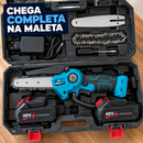 SerraMax™ — Mini Motosserra Elétrica a Bateria
