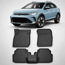 Tapete Bandeja Borda Elevada Volkswagen Nivus JOGO COMPLETO 2020 a 2027- MaxTapetes